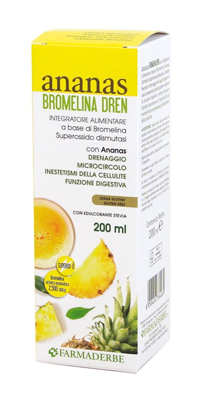 Farmaderbe Ananas Bromelina Dren 200ml