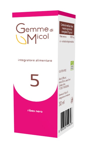 Gemme Di Micol 5 Ribes Nero 30ml