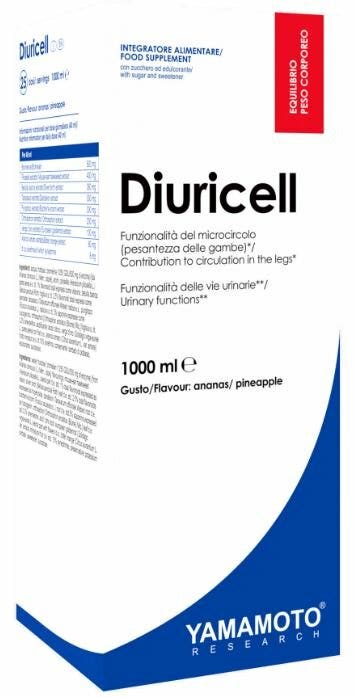 Yamamoto Research Diuricell Gusto Frutti di Bosco 1 Litro