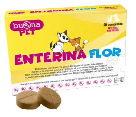 Enterina Flor Cani E Gatti 20 Compresse