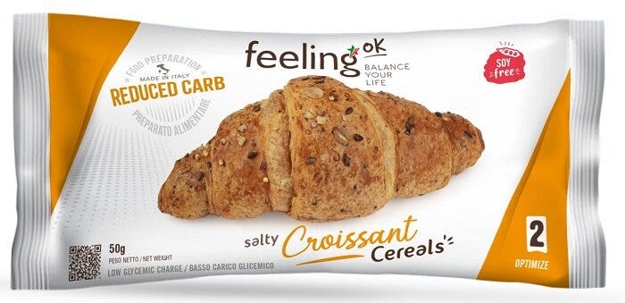 Feeling Ok Croissant Salato Ai Cereali Optimize 50g