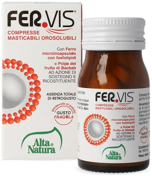 Alta Natura Fervis Masticabili Orosolubili 20 Compresse