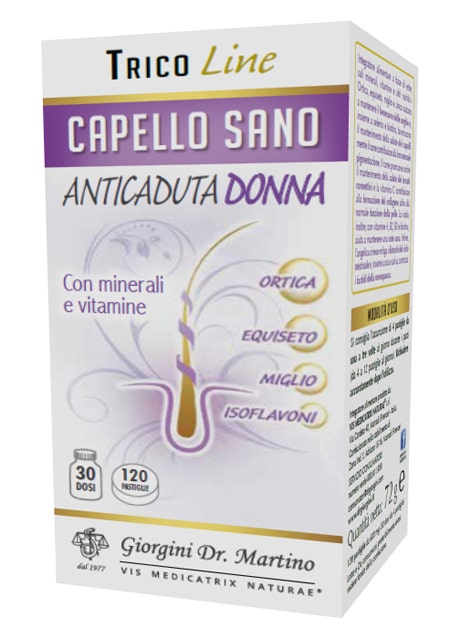 Dr Giorgini Capello Sano Anticaduta Donna 120 Pastiglie