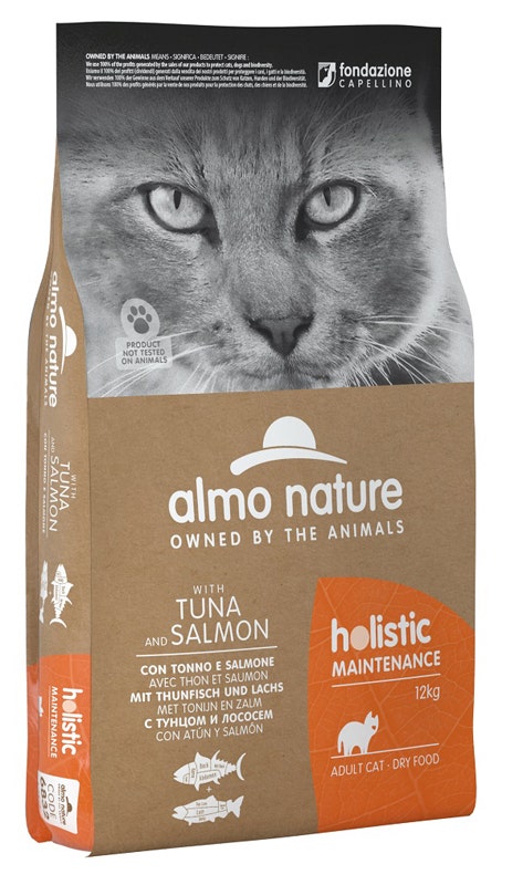 Almo Nature Holistic Maintenance Cat Tonno e Salmone 12kg