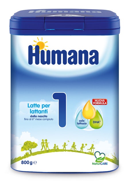 Humana Latte 1 Dalla Nascita 800g