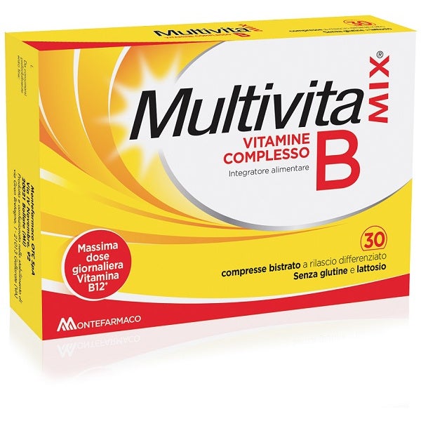 Multivitamix Vitamine Complesso B 30 Compresse Bistrato