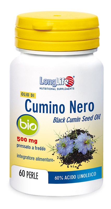 Longlife Olio Cumino Bio 60 Perle