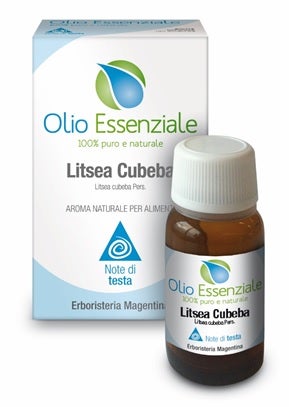 Erboristeria Magentina Litsea Cubeba Olio Essenziale 10ml