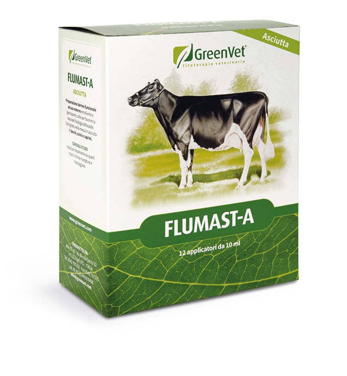 GreenVet Flumast-A Con Propoli 12 Applicatori Da 10ml