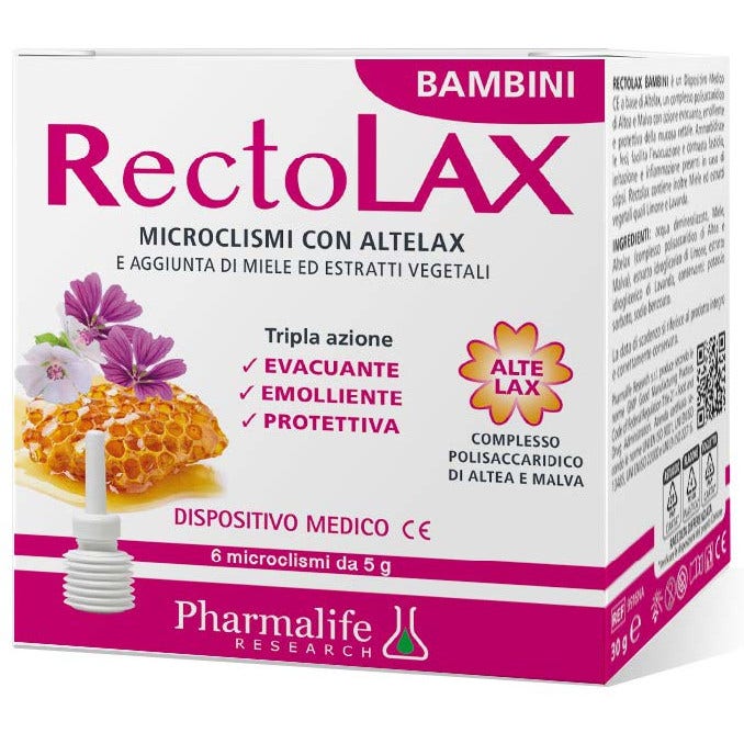 Rectolax Bambini Microclismi 6 Pezzi Da 5g