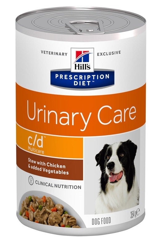 Hill's Prescription Diet C/D Multicare Spezzatino Pollo E Verdure Cani Lattina 354g