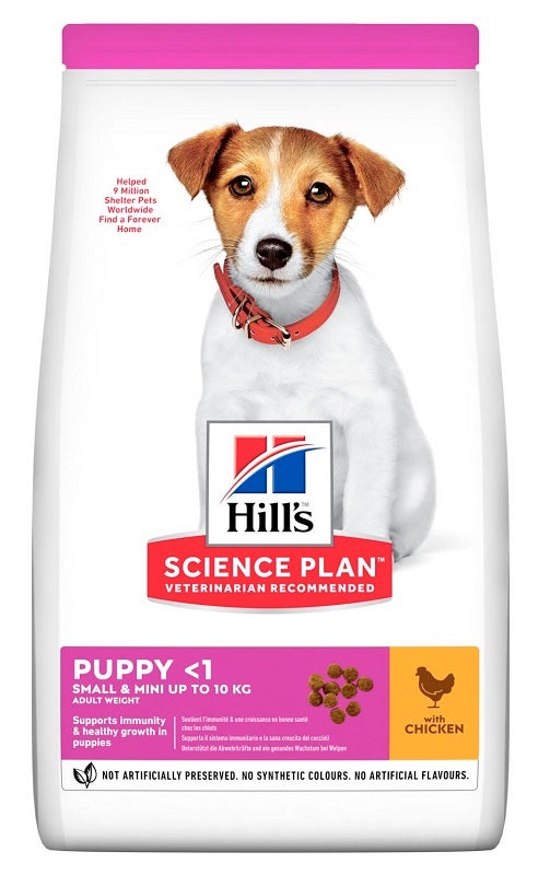 Hill's Science Plan Puppy Crocchette Pollo Cani Cuccioli Piccola Taglia Sacco 1,5kg