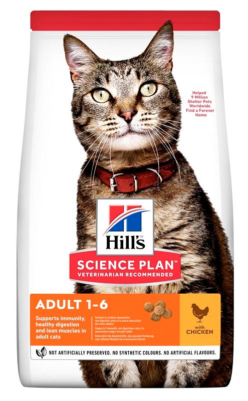 Hill's Science Plan Croccantini Con Pollo Gatto Adulto Sacco 1,5kg