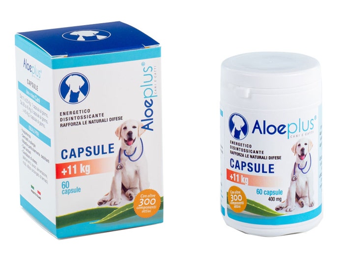 Aloeplus Capsule Cani +11Kg 60 Capsule