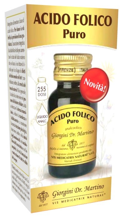 Dr. Giorgini Acido Folico Puro Liquido Analcolico 30ml