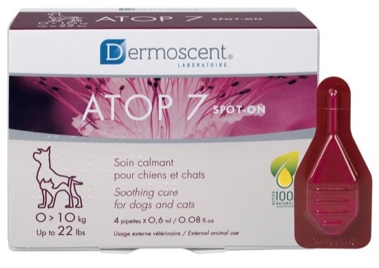 Atop 7 Spot-On Cani E Gatti 10Kg 4 Pipette 0,6ml