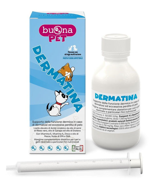 Buona Pet Dermatina Mangime Complementare Cani/Gatti 90g