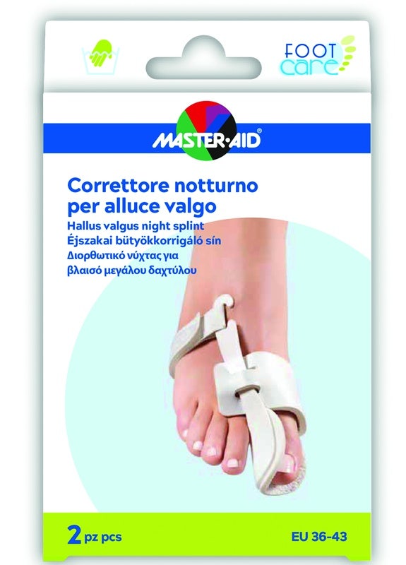 Master-Aid Foot Care Correttore Notturno Alluce Valgo 36-43