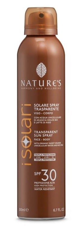 Nature's Solare Spray Trasparente SPF30 200ml