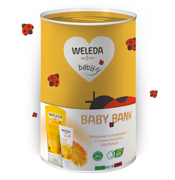 Weleda Bank Kit Coccinella Babywash 200ml + Crema Calendula 75ml