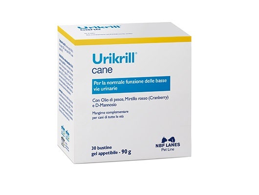 Urikrill Mangime Complementare Cani Gel 30 Bustine