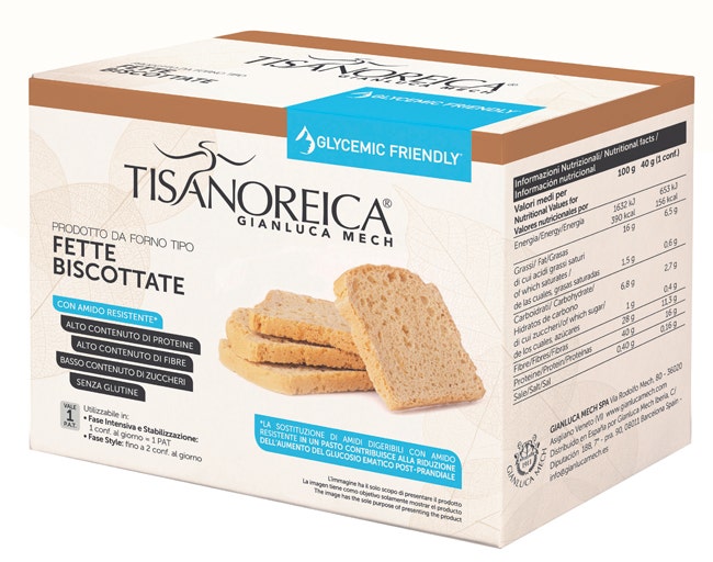 Gianluca Mech Tisanoreica Fette Biscottate 120g