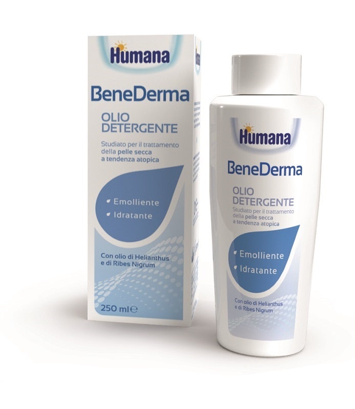 Humana Benederma Olio Detergente Corpo 250ml