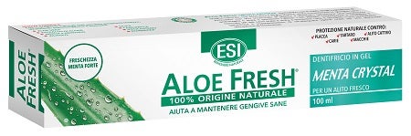 Esi Aloe Fresh Menta Crystal Dentifricio In Gel Alito Fresco 100ml