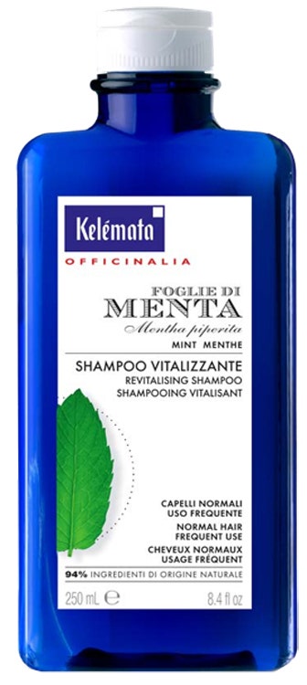 Kelemata Shampoo Vitalizzante Foglie di Menta 250ml