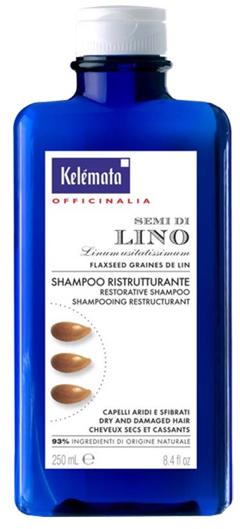 Kelemata Shampoo Ristrutturante Semi di Lino 250ml