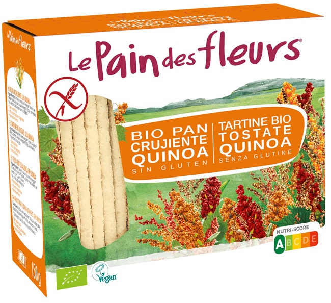 Le Pain Des Fleurs Tartine Bio Tostate Quinoa 150g