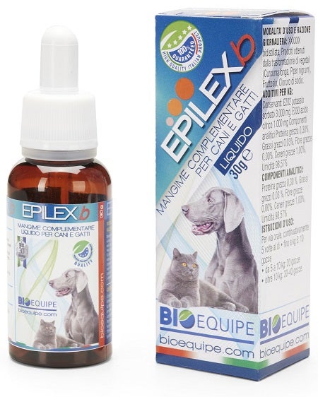 Epilexb Mangime Complementare Calmante Liquido Per Cani/Gatti 30ml