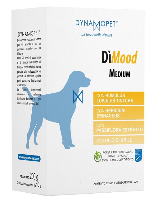 Dimood Medium Alimento Complementare Per Cani 20 Bustine