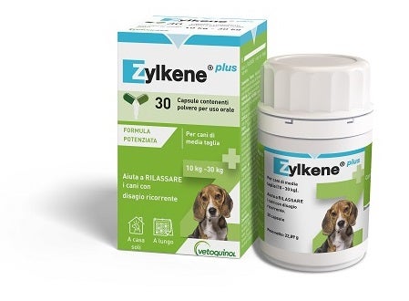 Zylkene Plus Alimento Complementare Per Cani 10-30 kg 30 Capsule