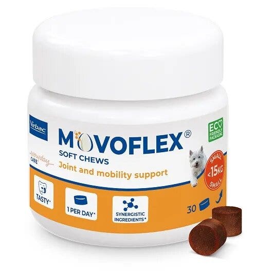 Vibrac Movoflex Soft Chews Per Cani Taglia S 30 Compresse Masticabili