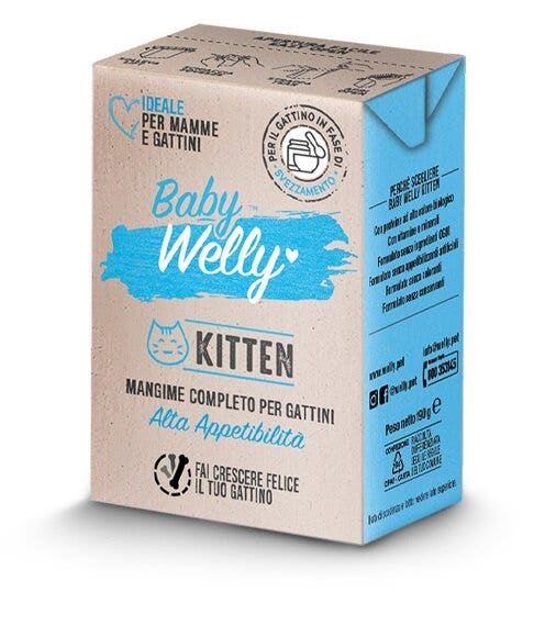 Baby Welly Kitten Mangime Completo Per Gattini 180gr