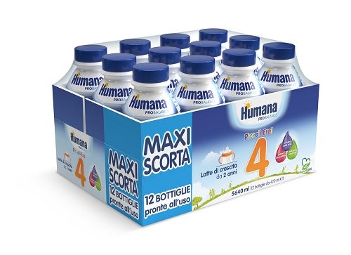 Humana 4 Probalance Latte Di Crescita Da 2 Anni 12x470ml