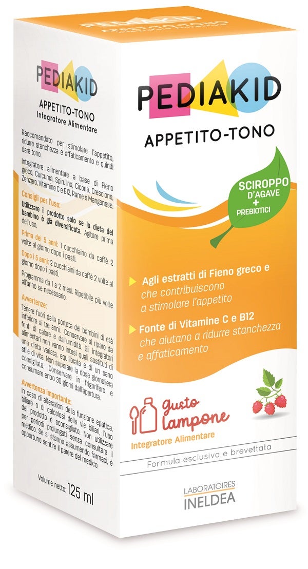 Pediakid Appetito/Tono Sciroppo 125ml