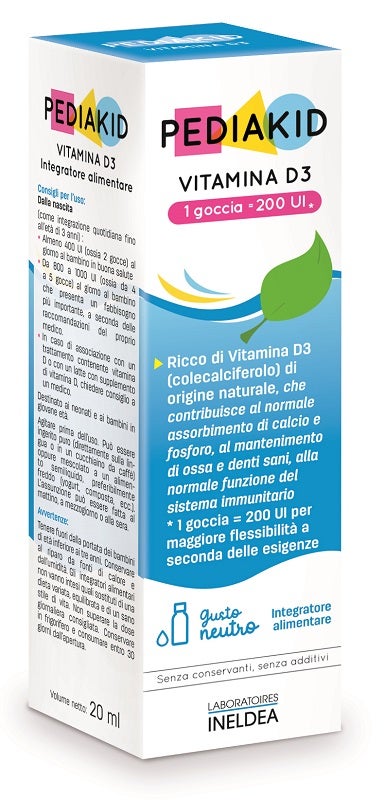 Pediakid Vitamina D3 200UI 20ml