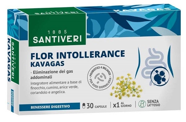 Santiveri Flor Intollerance Kavagas 30 Capsule