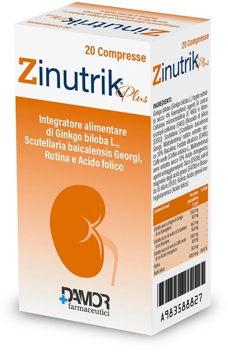 Zinutrik Plus 20 Compresse