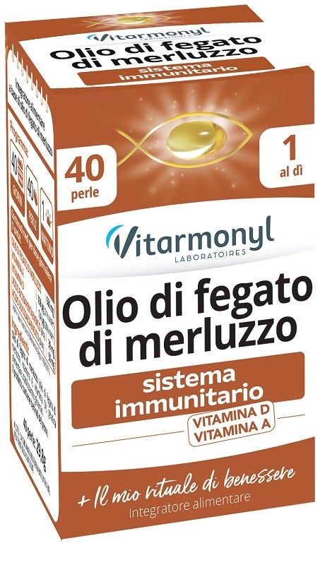 Vitarmonyl Olio Fegato Merluzzo 40 Perle