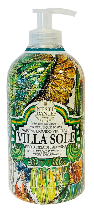 Villa Sole Sapone Liquido Vegetale Fico D'India Di Taormina 500ml