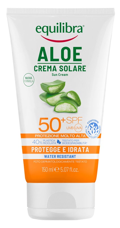 Equilibra Aloe Crema Solare Protettiva/Idratante 150ml SPF50+