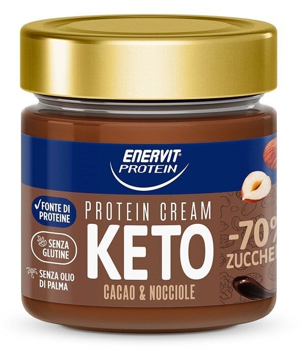 Enervit Protein Keto Crema Cacao E Nocciole 180g