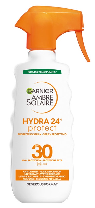 Garnier Ambre Solaire Hydra 24h Protect Spray Protettivo 300ml SPF30