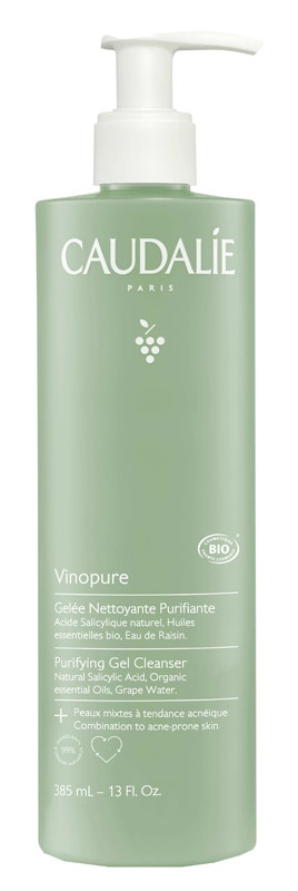 Caudalie Vinopure Gel Detergente Purificante 385ml