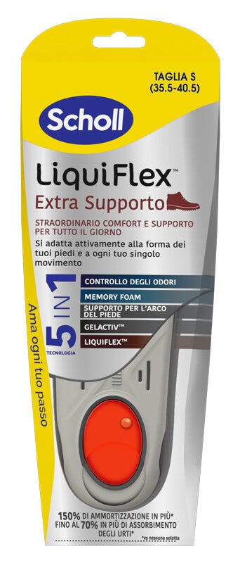 Scholl Liquiflex Extra Supporto Solette Taglia Small