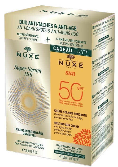 Nuxe Kit Super Serum 30ml + Sun Crema Solare Viso 50ml  SPF50