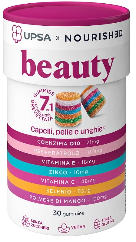 Upsa X Nourished Beauty 30 Gummies